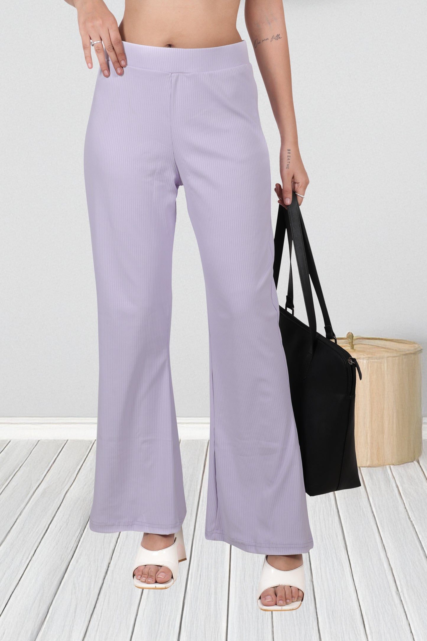 Combo - Buy any two Black, Brown or levender Wide-Leg pants duo